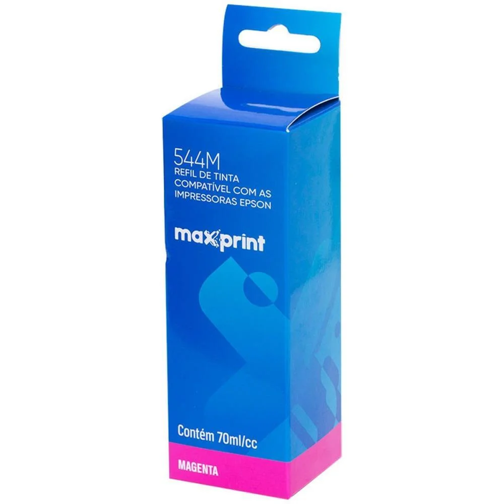 Refil De Tinta Epson Comp. 544M Magenta 70Ml Maxprint - imagem 4