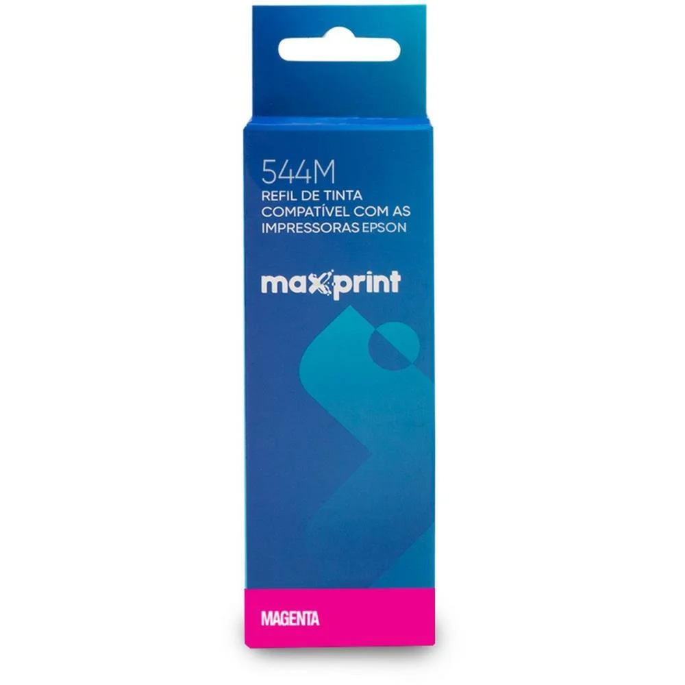 Refil De Tinta Epson Comp. 544M Magenta 70Ml Maxprint - imagem 5