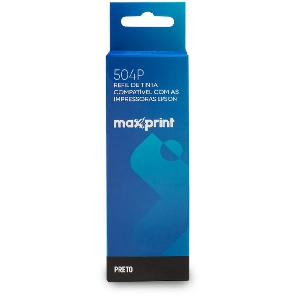 Refil De Tinta Epson Comp. 504P Preto 127Ml Maxprint - imagem 4