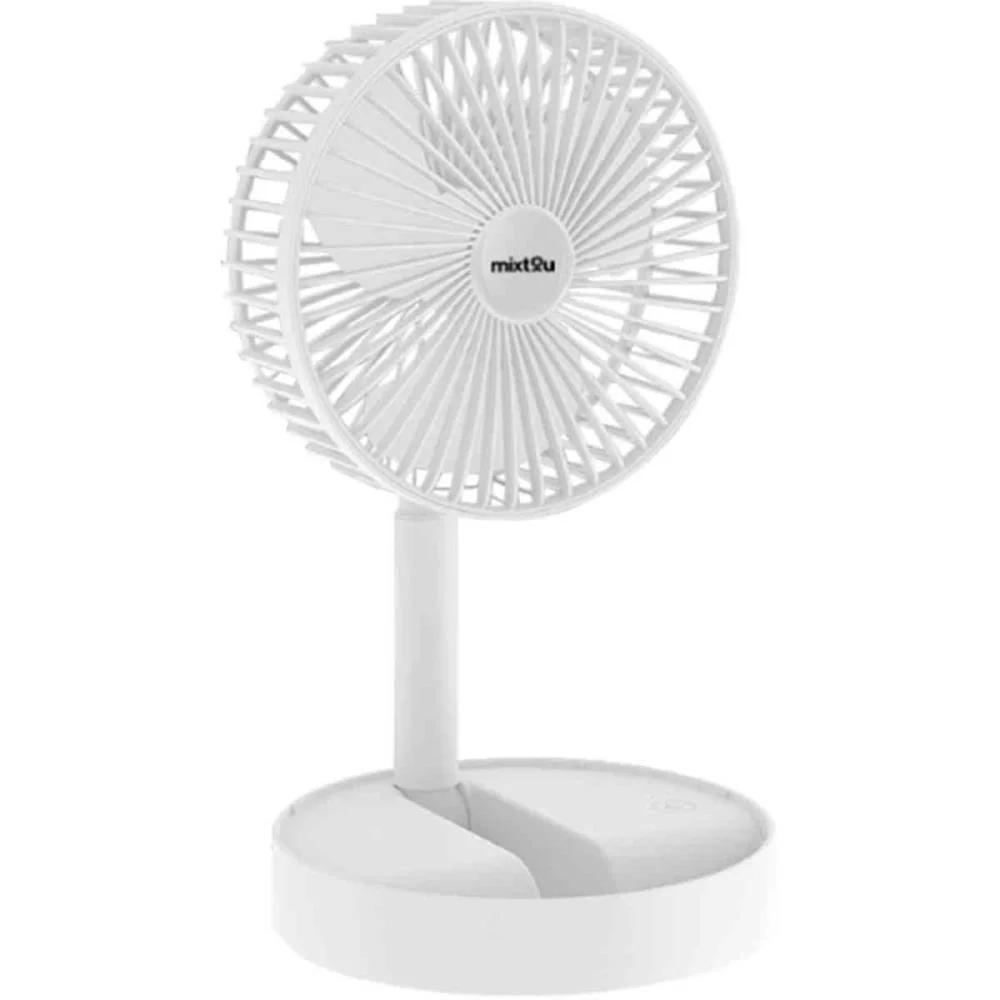 Ventilador Usb Mesa Portatil Recarreg.5V Bco Santana Centro - imagem 4