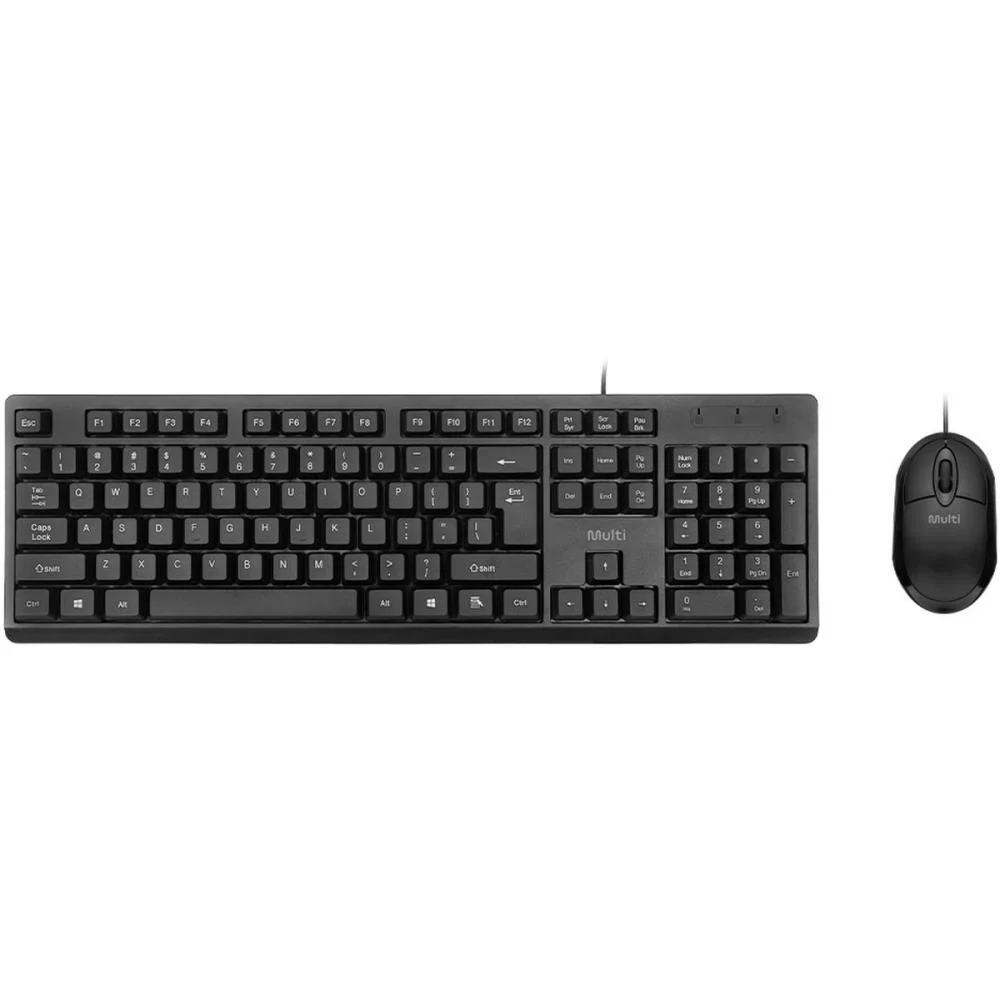 Kit Perifericos Com Fio Usb Cf600 Teclas Silen Multi - imagem 3