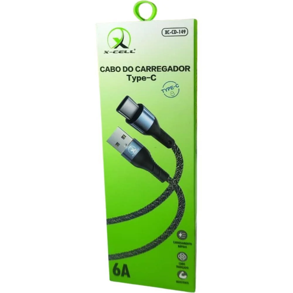 Cabo Usb Turbo Type C 6A 1.0M Flex - imagem 3