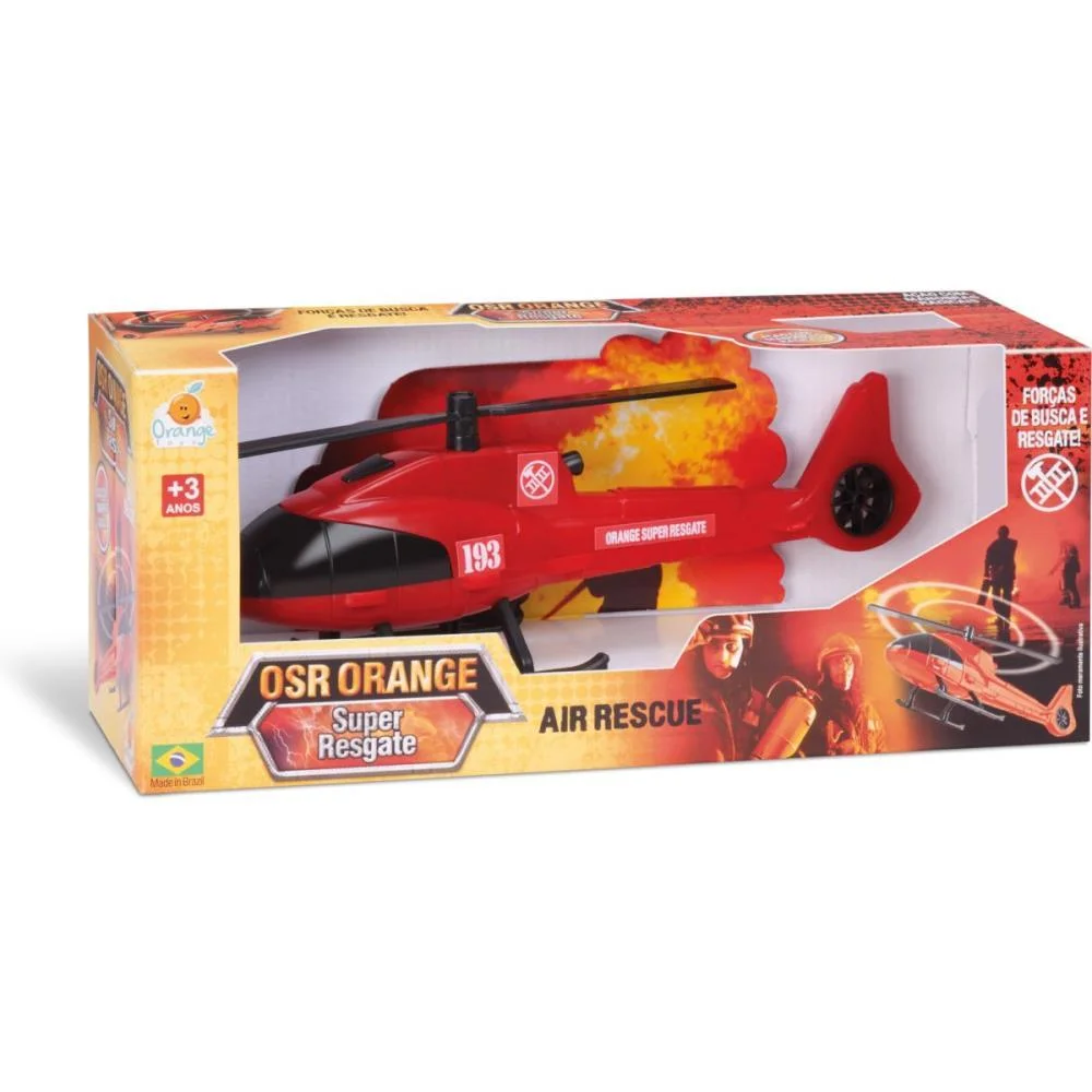 Helicóptero Super Resgate Orange Toys - imagem 3