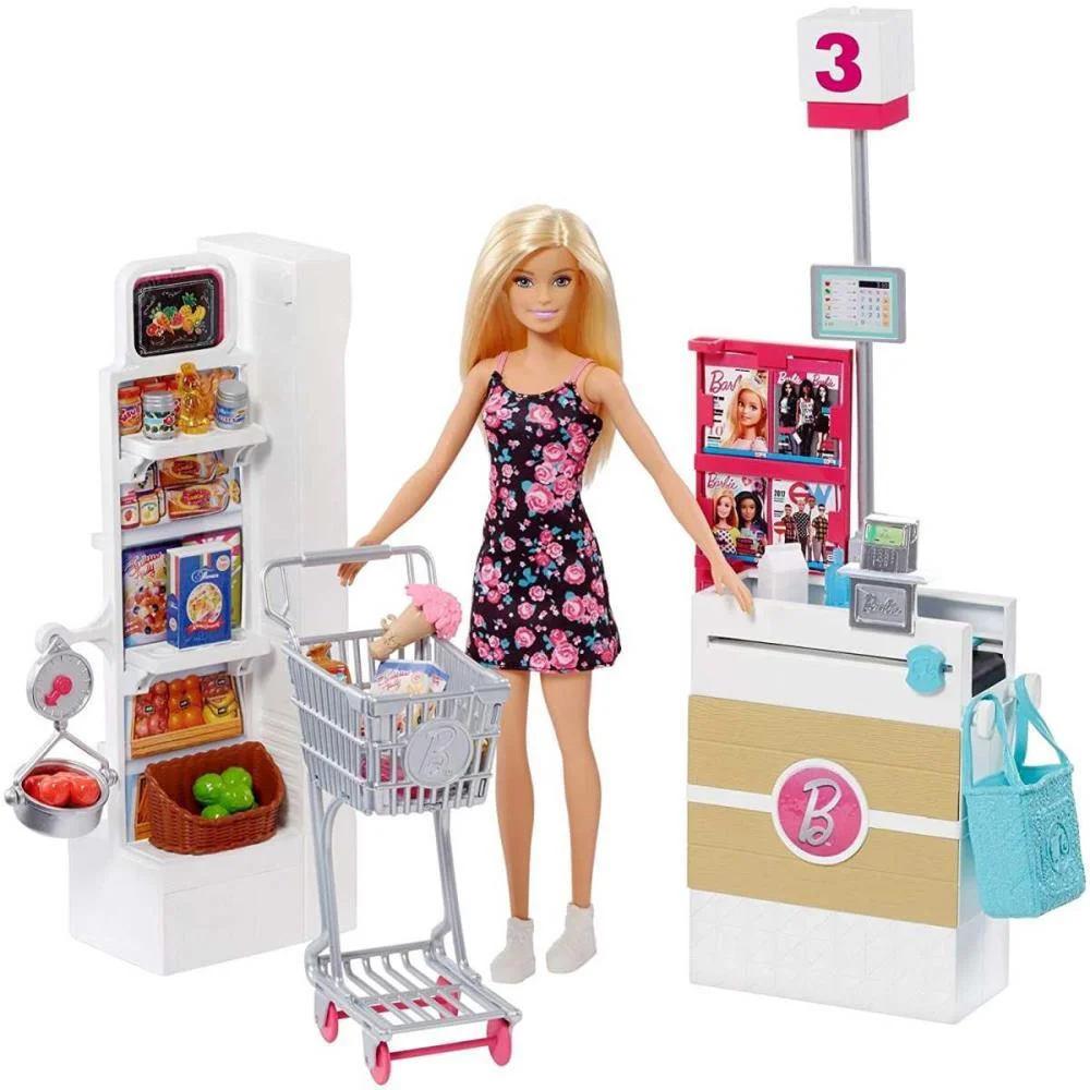 Barbie Estate Conjunto Supermercado C/Boneca Mattel - imagem 3