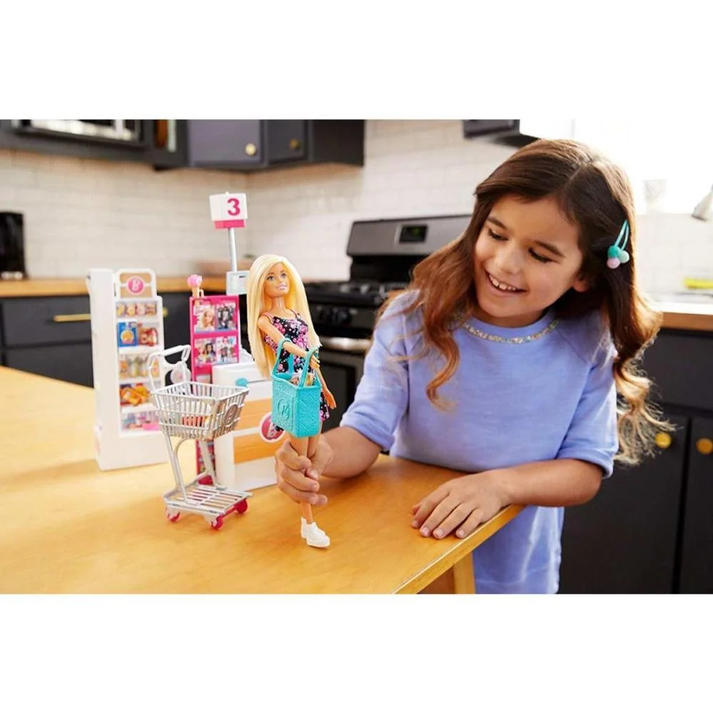 Barbie Estate Conjunto Supermercado C/Boneca Mattel - imagem 8