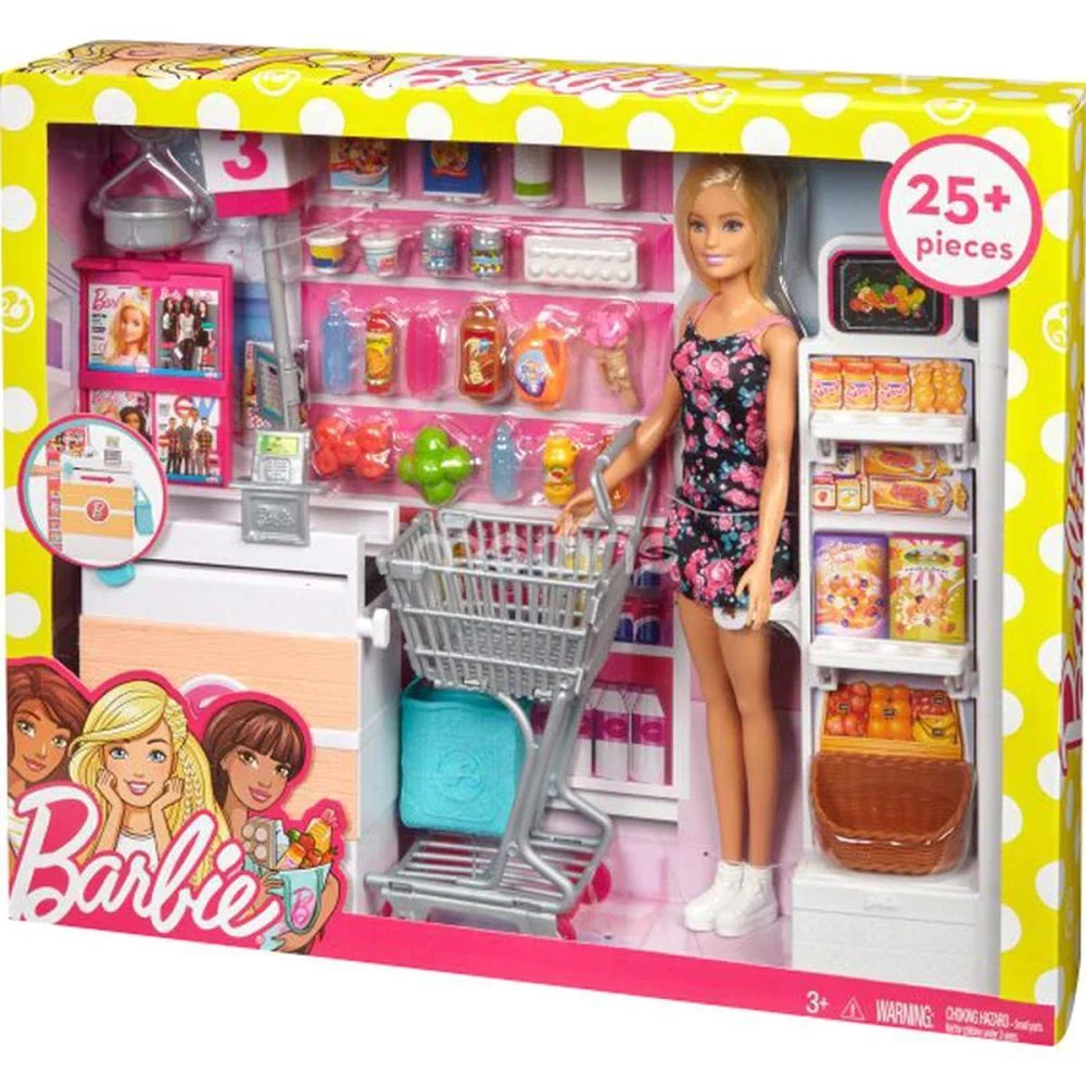 Barbie Estate Conjunto Supermercado C/Boneca Mattel - imagem 9