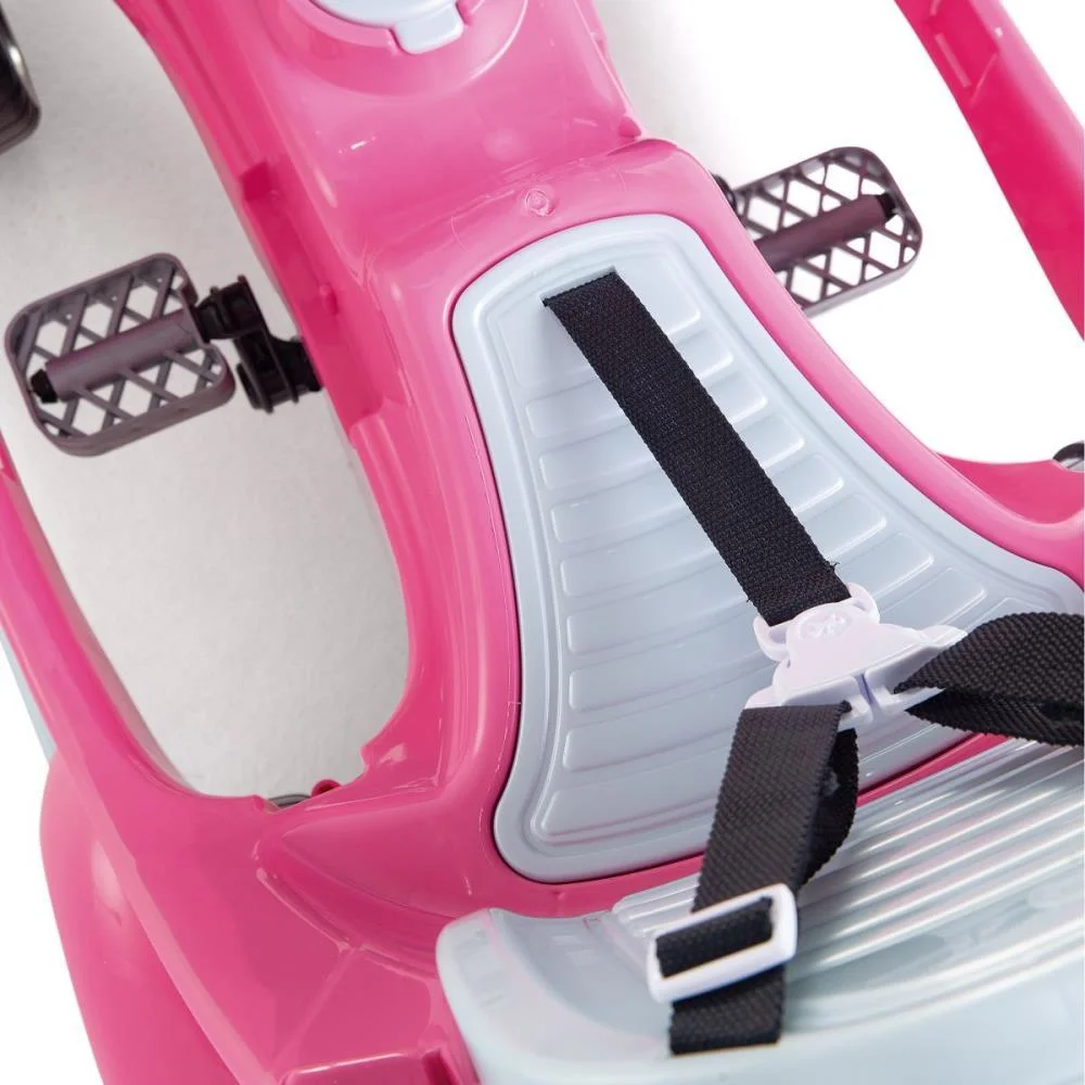 Veiculo Para Bebe 1300 Fouks Rosa C/Som Calesita - imagem 13