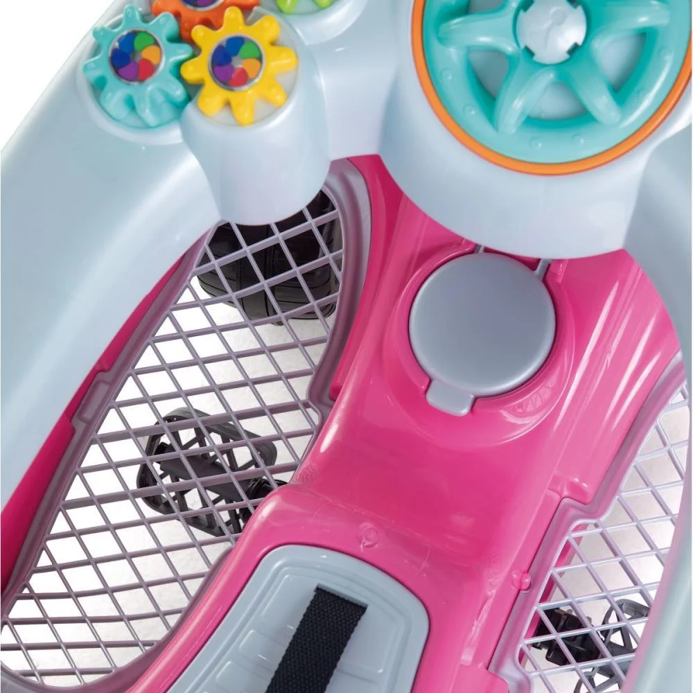 Veiculo Para Bebe 1300 Fouks Rosa C/Som Calesita - imagem 14