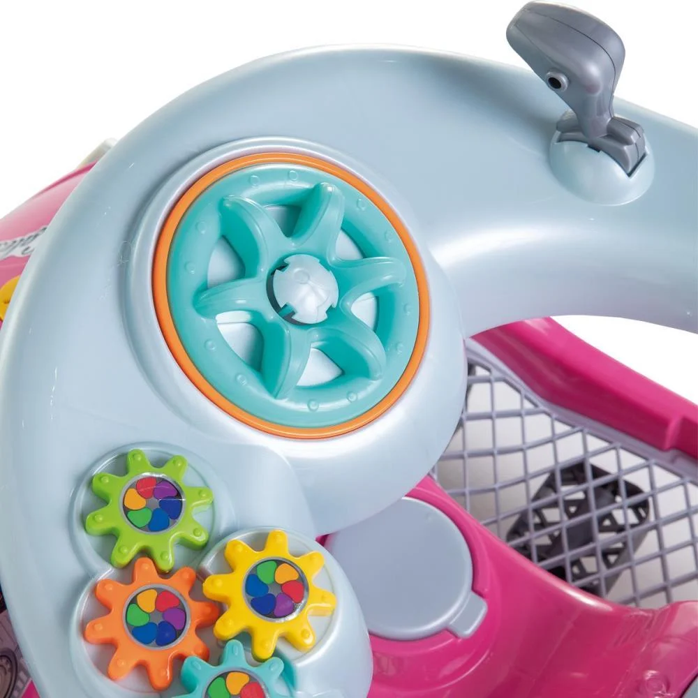 Veiculo Para Bebe 1300 Fouks Rosa C/Som Calesita - imagem 15