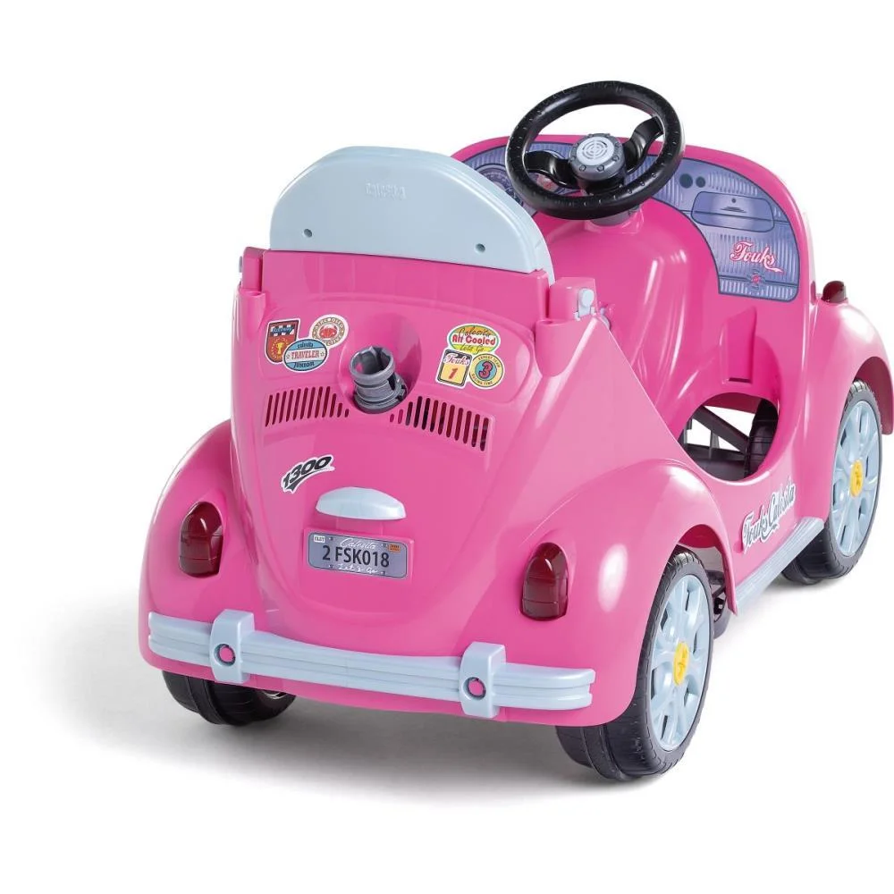 Veiculo Para Bebe 1300 Fouks Rosa C/Som Calesita - imagem 9