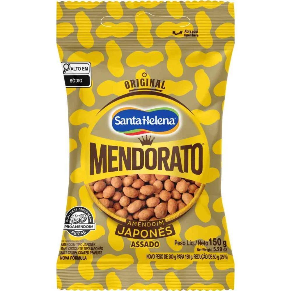 Amendoim Mendorato 150G Santa Helena - imagem 2