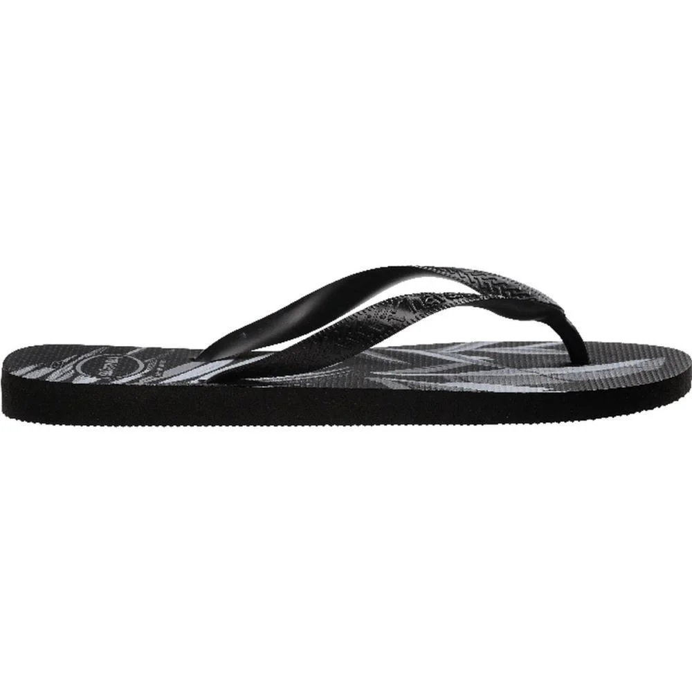 Chinelo Havaianas Masculino Aloha 43/4 Preto/Cinza Havaianas (Par) - imagem 5
