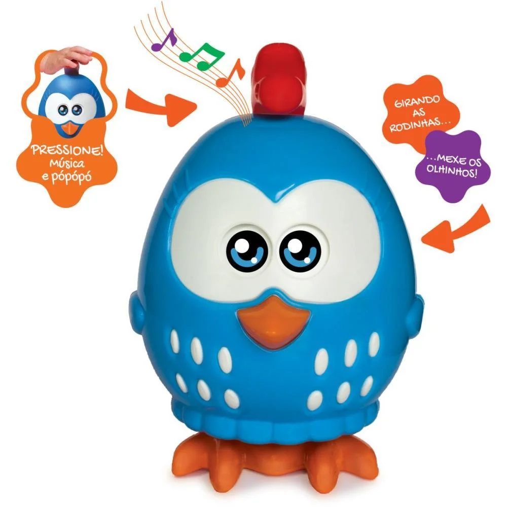 Boneco E Personagem Galinha Pintadinha Musical 20C Elka - imagem 4