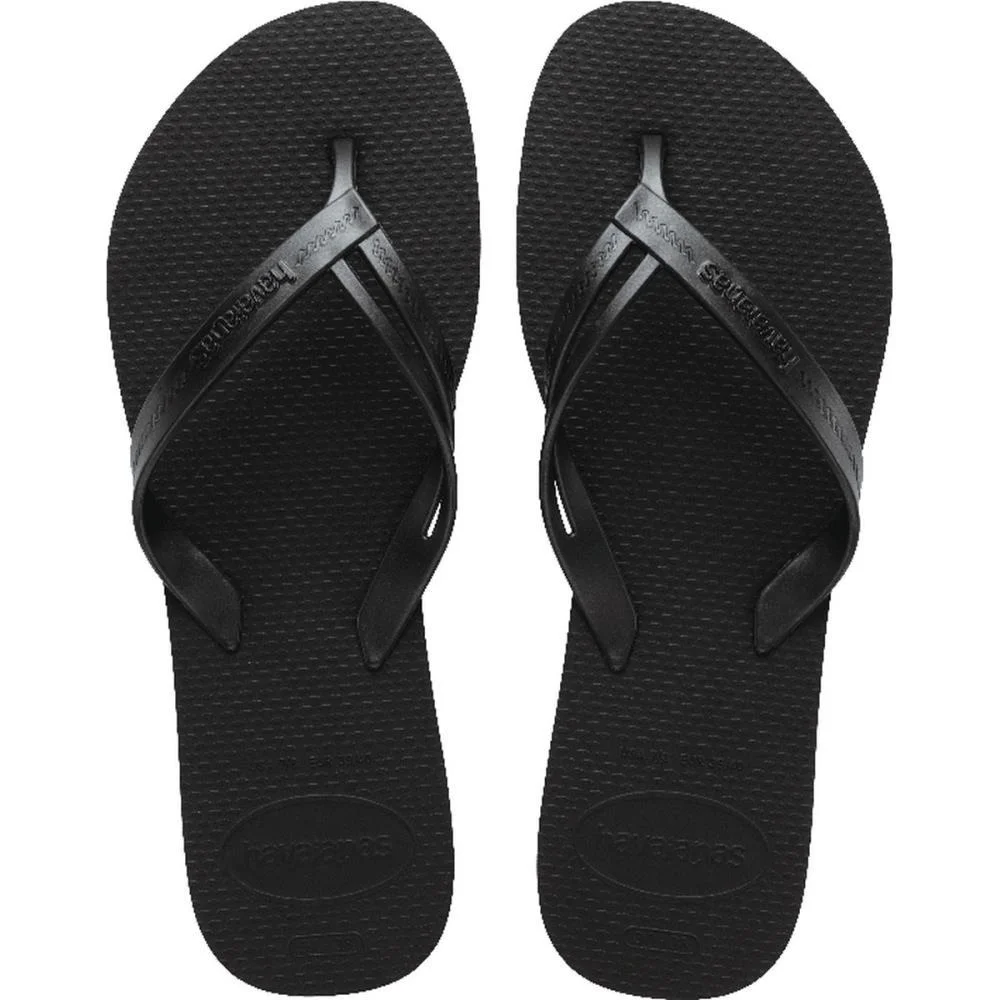 Chinelo Havaianas Feminino Elegance 37/8 Preto Havaianas (Par) - imagem 2