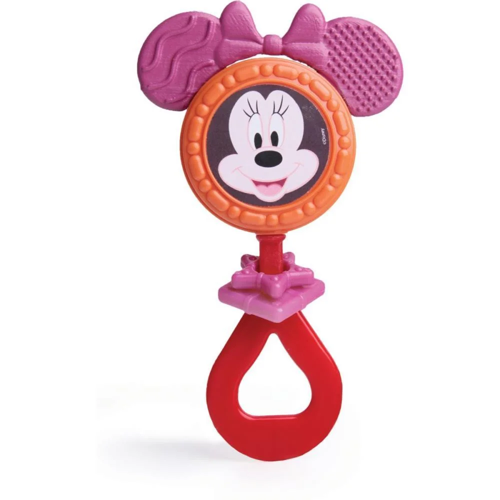 Brinquedo Para Bebe Minnie Chocalho Elka - imagem 4