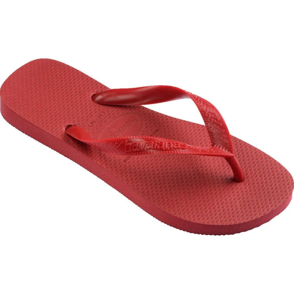 Chinelo Havaianas Top 37/8 Vermelho Hibisco Havaianas (Par) - imagem 4