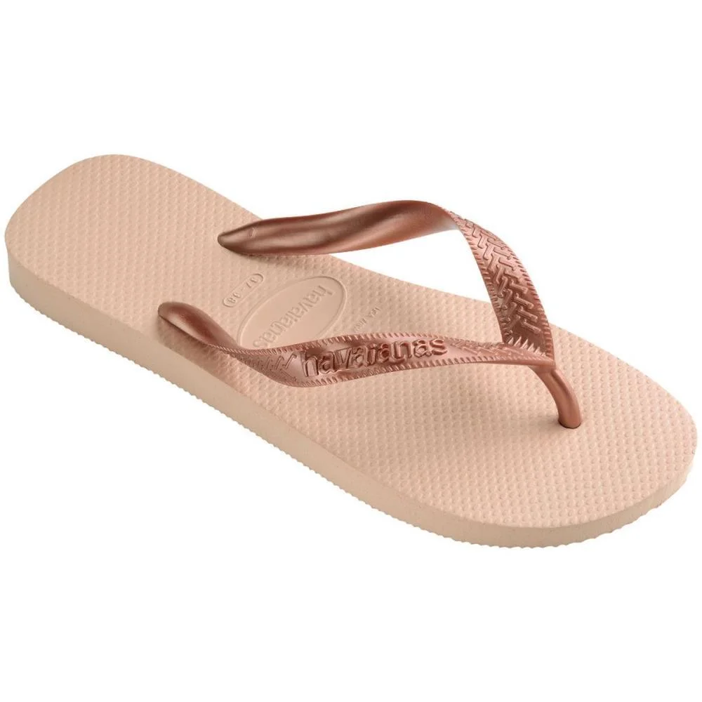 Chinelo Havaianas Feminino Top Tiras 37/8 Rosa Ballet Havaianas (Par) - imagem 3