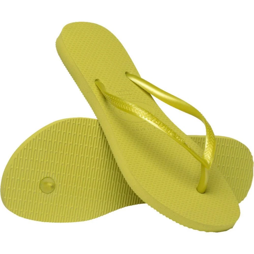 Chinelo Havaianas Feminino Slim 35/6 Wild Lime Havaianas (Par) - imagem 6