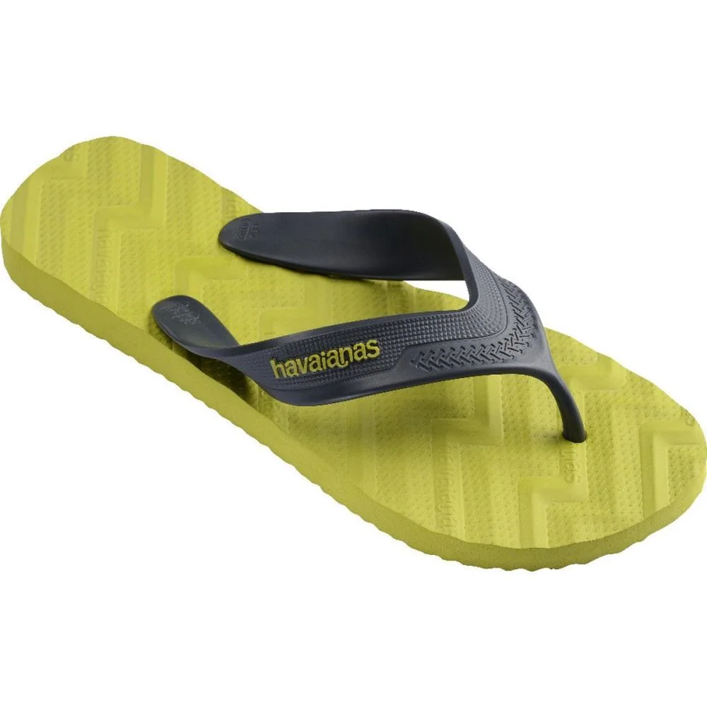 Chinelo Havaianas Masculino Track Waves 39/0 Wild Lime Havaianas (Par) - imagem 3