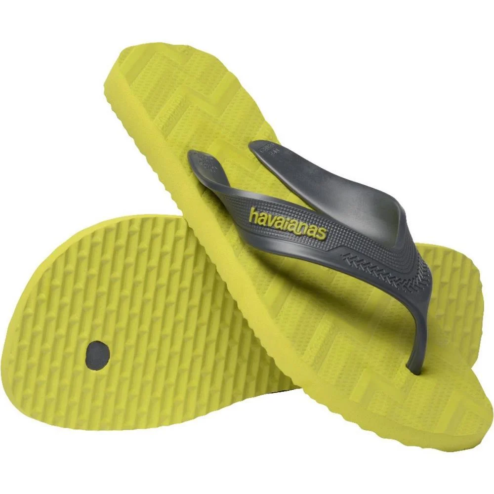 Chinelo Havaianas Masculino Track Waves 43/4 Wild Lime Havaianas (Par) - imagem 5