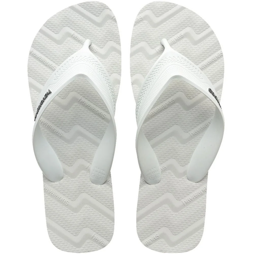 Chinelo Havaianas Masculino Track Waves 45/6 Branco Havaianas (Par) - imagem 2
