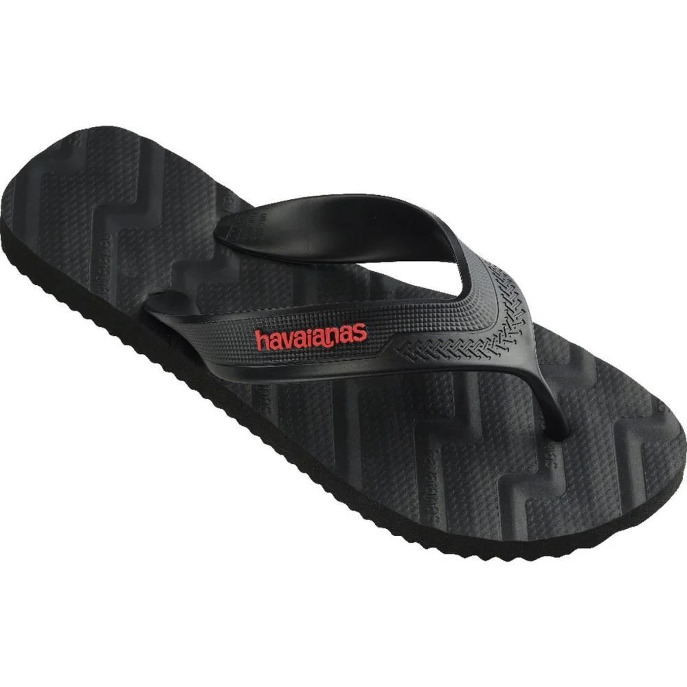 Chinelo Havaianas Masculino Track Waves 45/6 Preto Havaianas (Par) - imagem 3