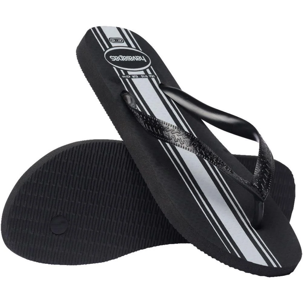 Chinelo Havaianas Masculino Color Essential 37/8 Preto Havaianas (Par) - imagem 5
