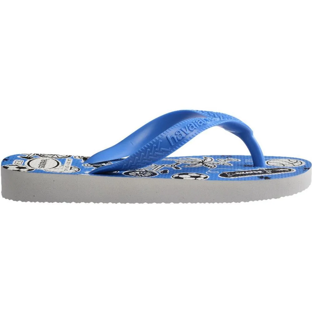 Chinelo Havaianas Infantil Kids Athletic 29/0 Branco/Azul Havaianas (Par) - imagem 4