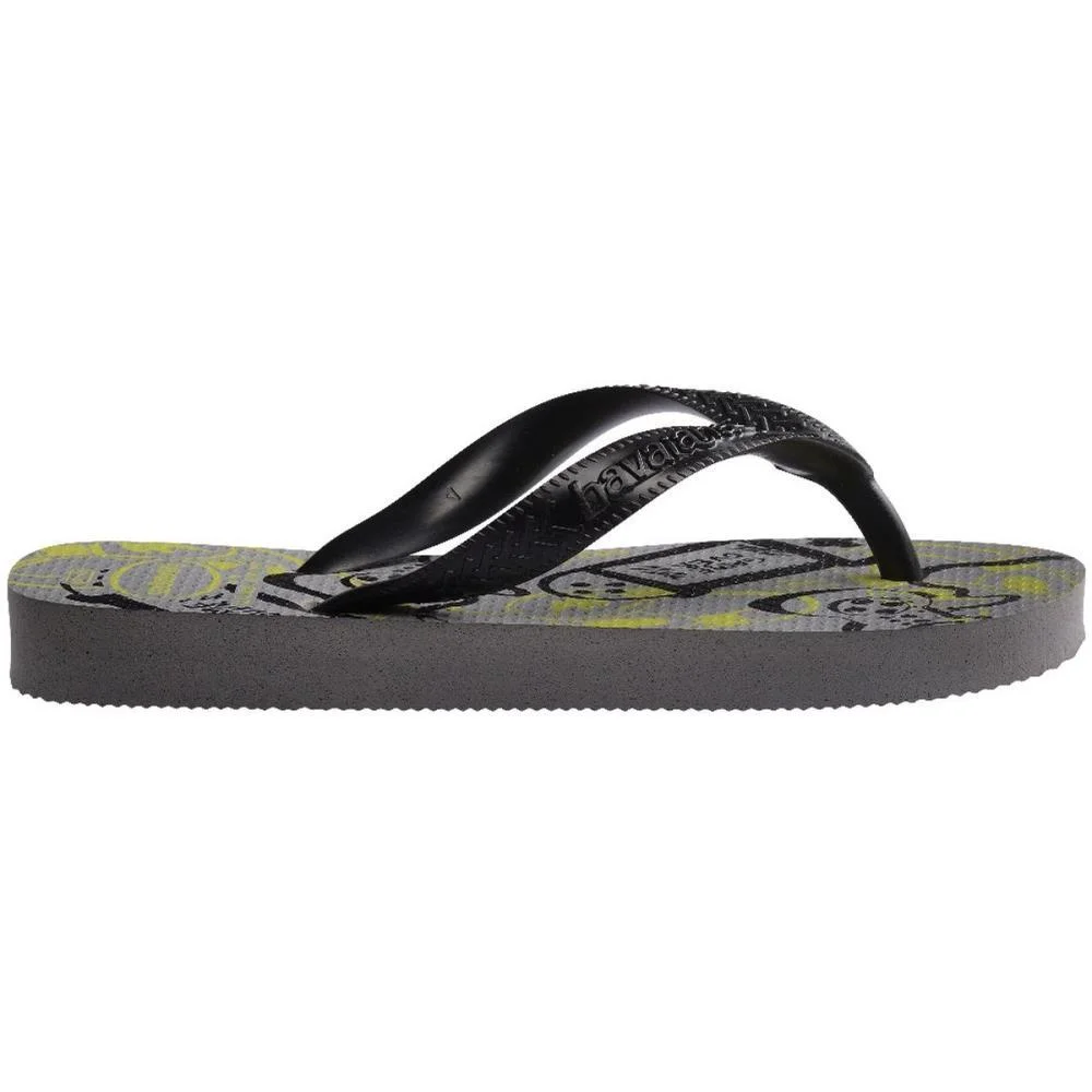 Chinelo Havaianas Infantil Kids Athletic 25/6 Cinza Aco Havaianas (Par) - imagem 4