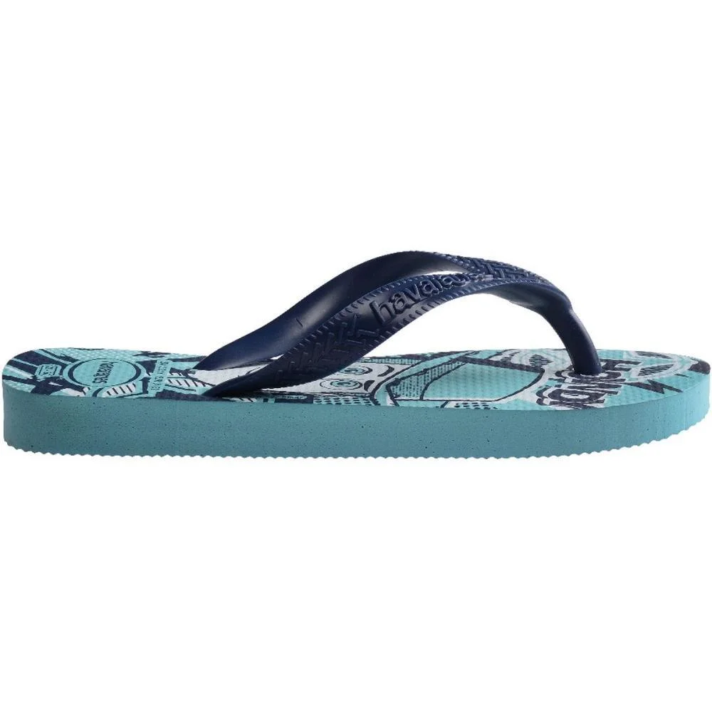 Chinelo Havaianas Infantil Kids Disney 29/0 Azul Havaianas (Par) - imagem 4