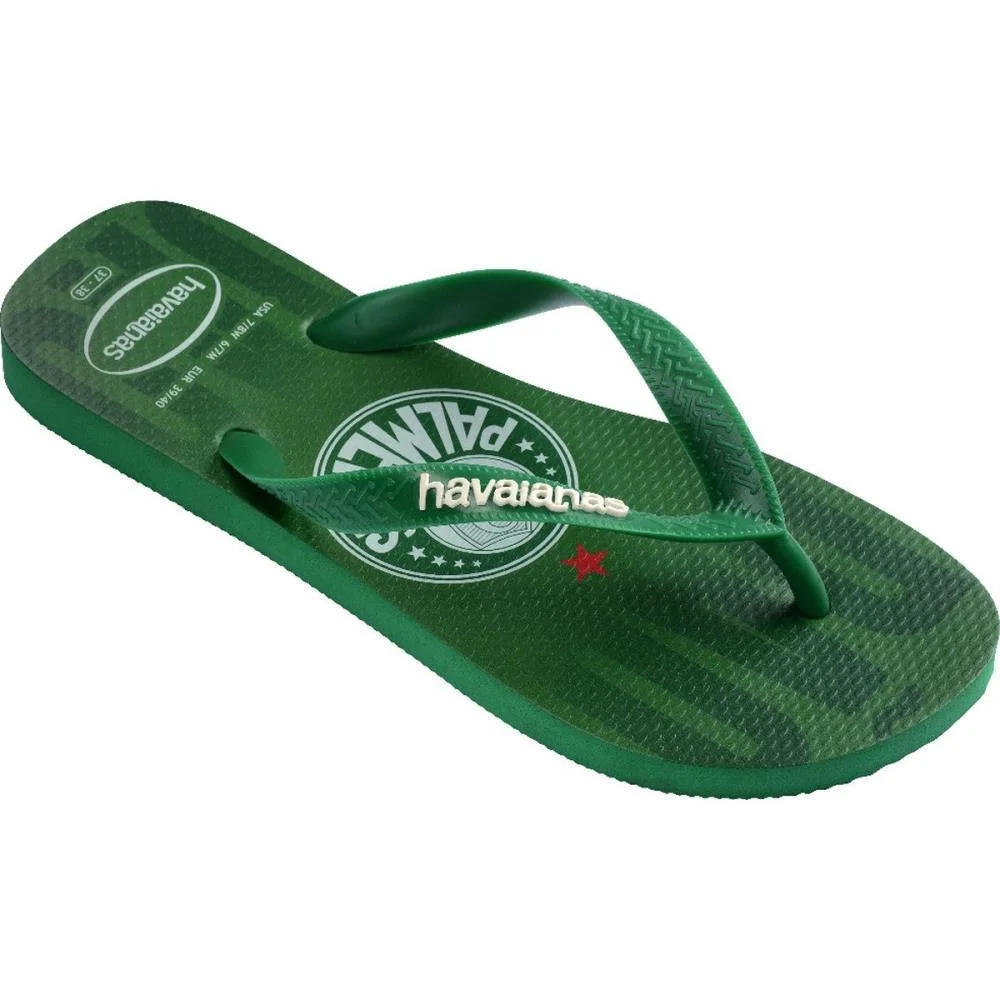 Chinelo Havaianas Masculino Top Palmeiras 37/8 Verde Havaianas (Par) - imagem 3