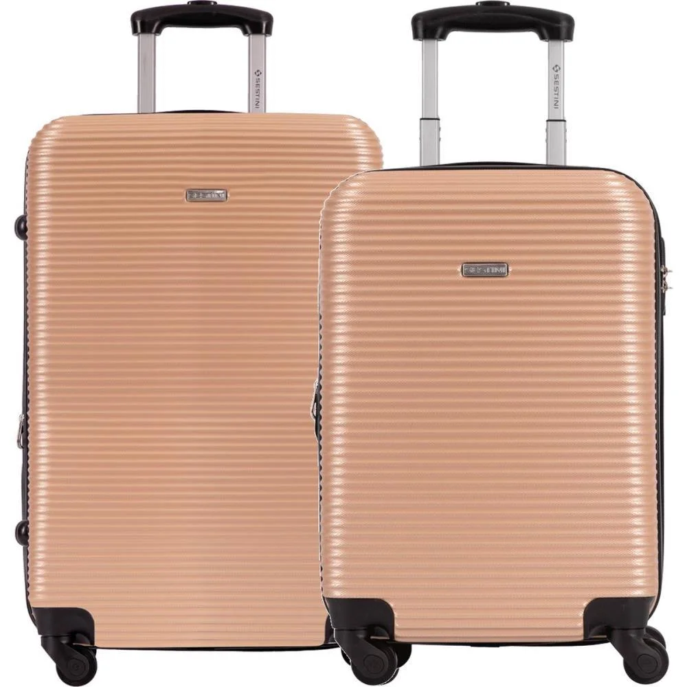Mala De Viagem 4 All 5T Kit P E M Dourada 360 Sestini (Kit) - imagem 2