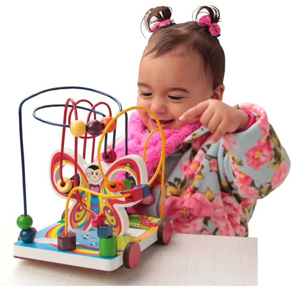Brinquedo Pedagogico Borboleta Aramada Carlu - imagem 4