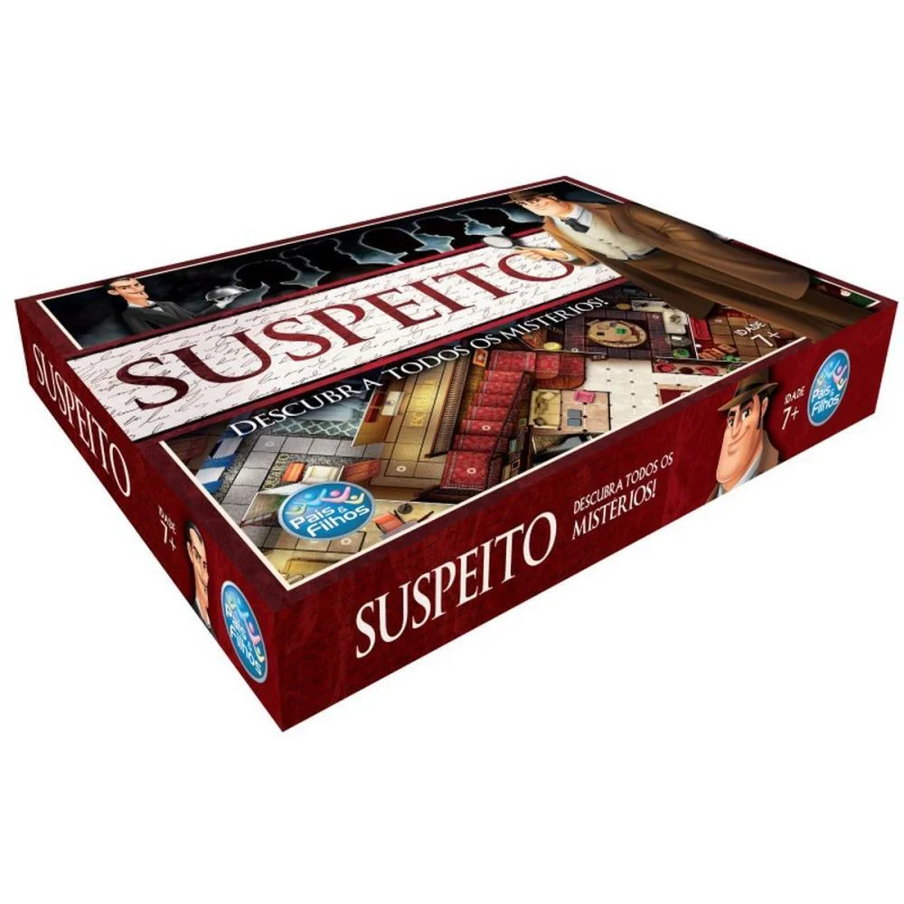 Jogo De Tabuleiro Suspeito Descubra Misterios Pais E Filhos - imagem 6
