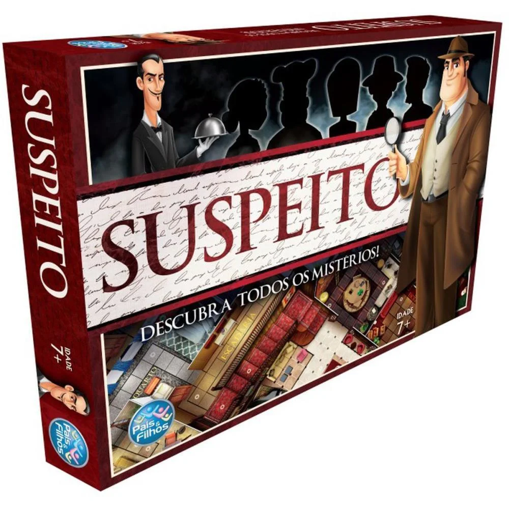 Jogo De Tabuleiro Suspeito Descubra Misterios Pais E Filhos - imagem 7
