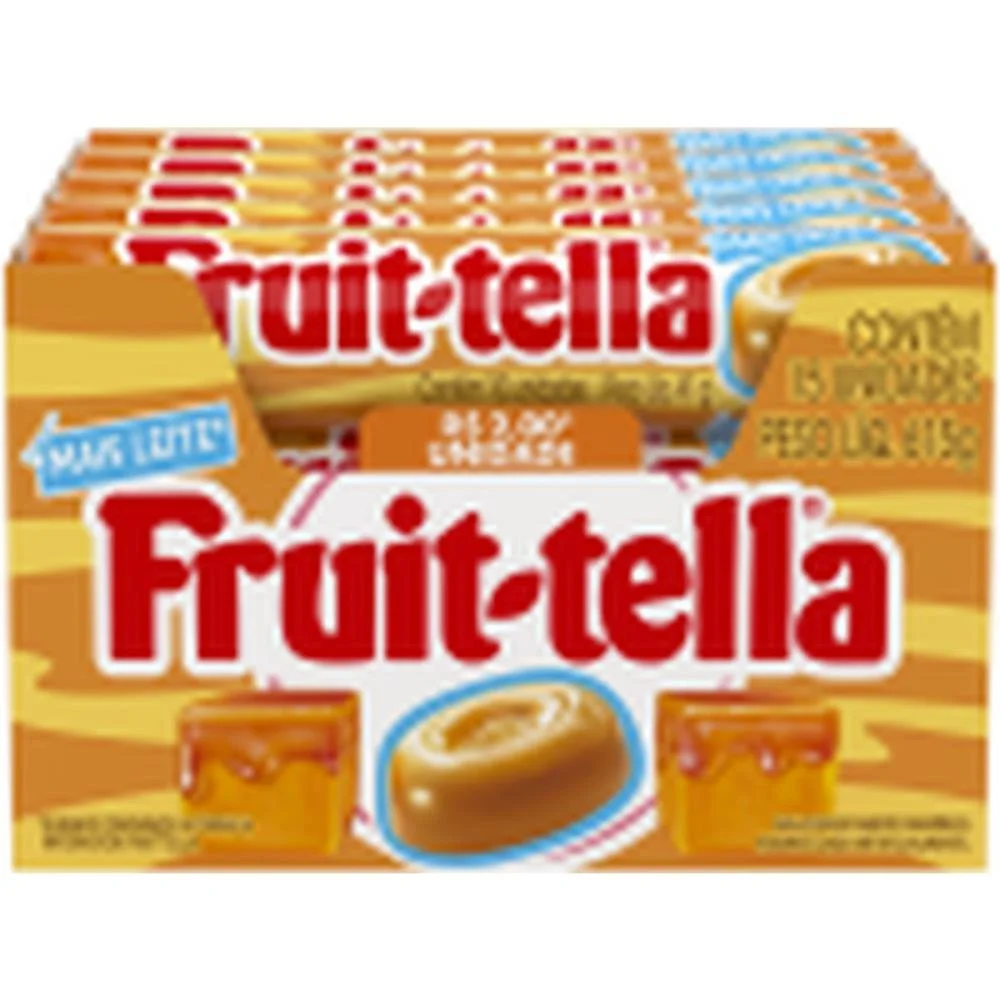 16 X Bala Fruittella Caramelo 41 G Perfetti Van Melle .