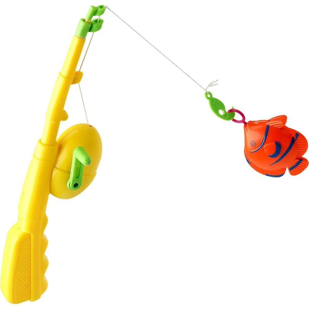Jogo Diverso Pega Peixe C/Vara/Redinha/Peix Art Brink - imagem 4