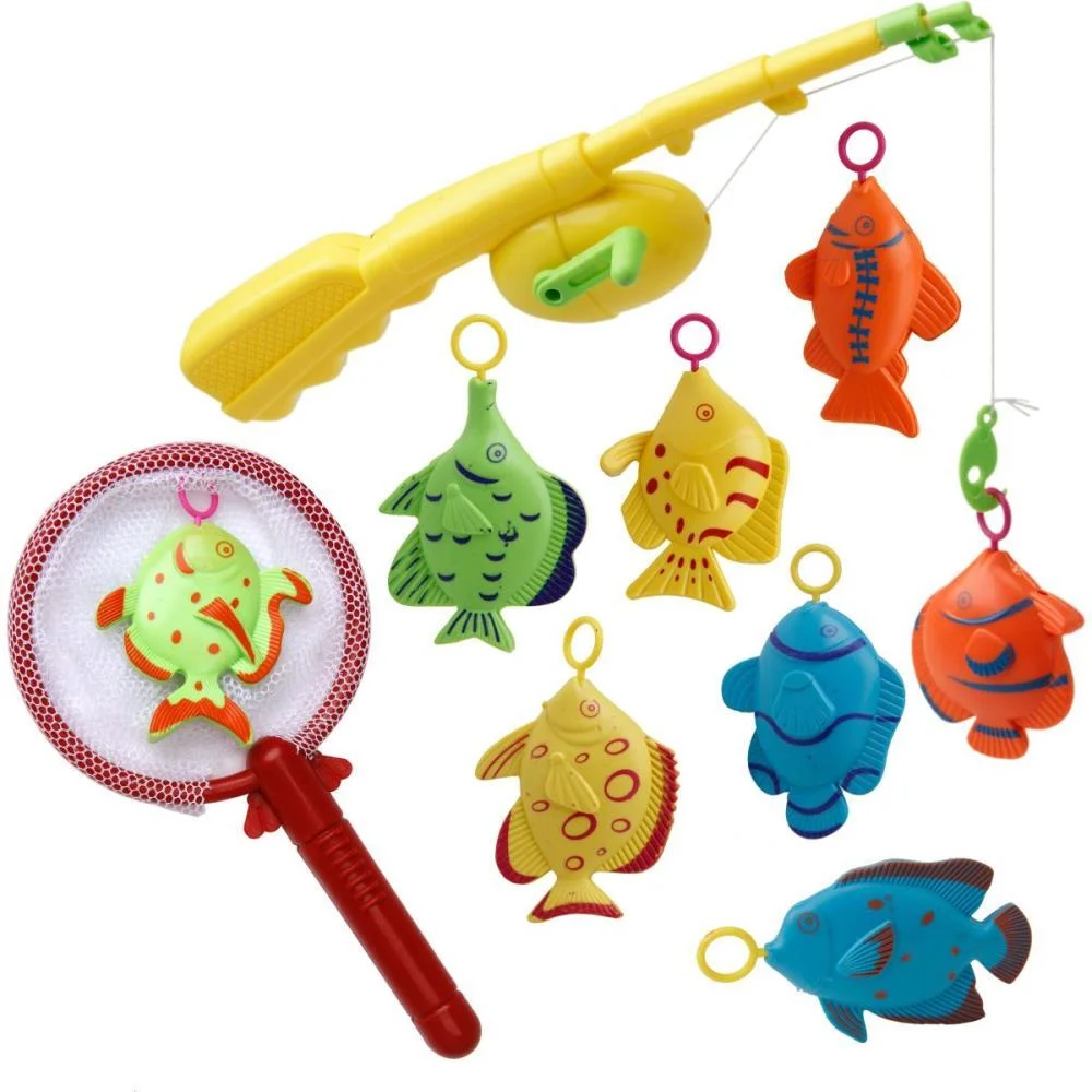 Jogo Diverso Pega Peixe C/Vara/Redinha/Peix Art Brink - imagem 5