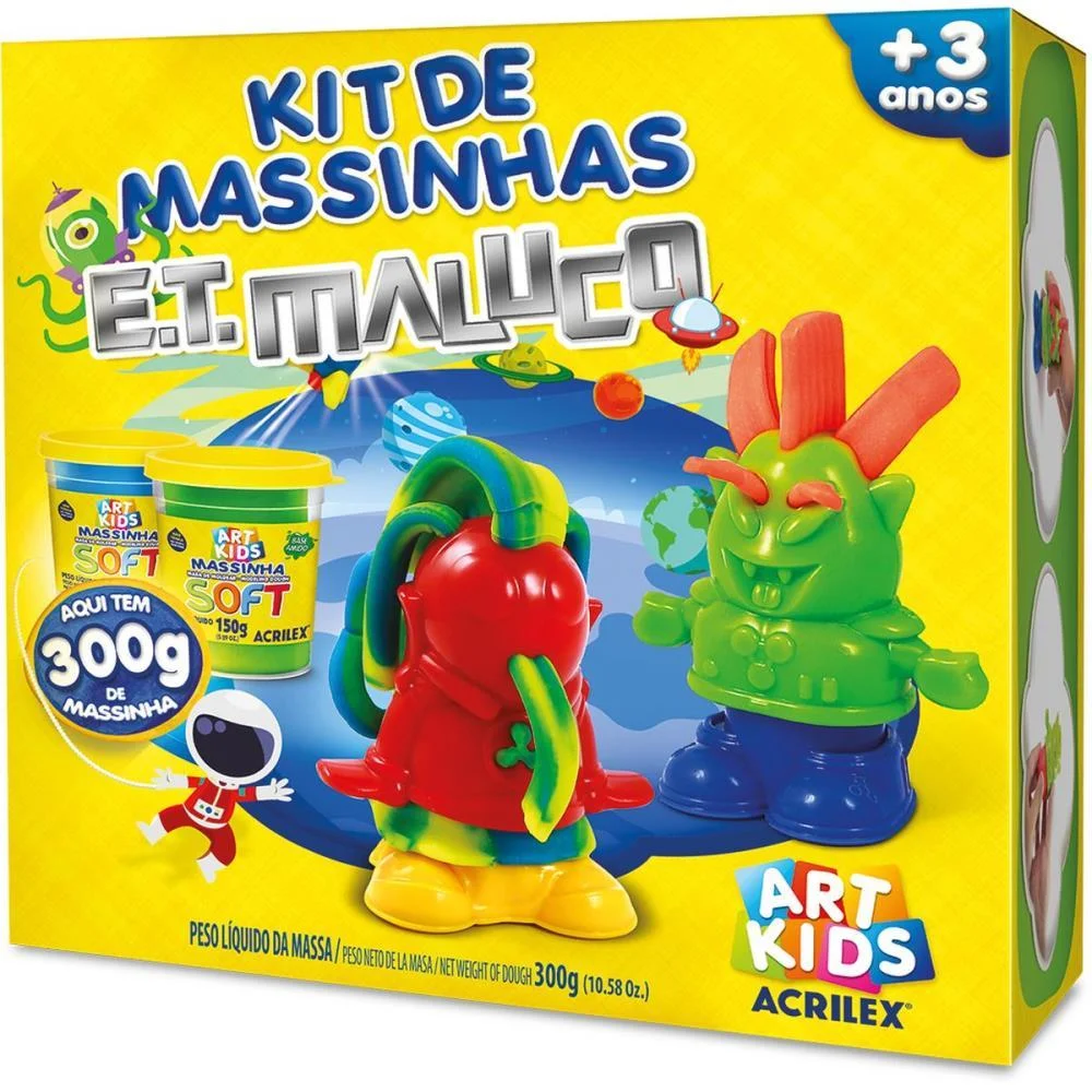 Massa Para Modelar Criativa Et Maluco 300G Acrilex - imagem 2