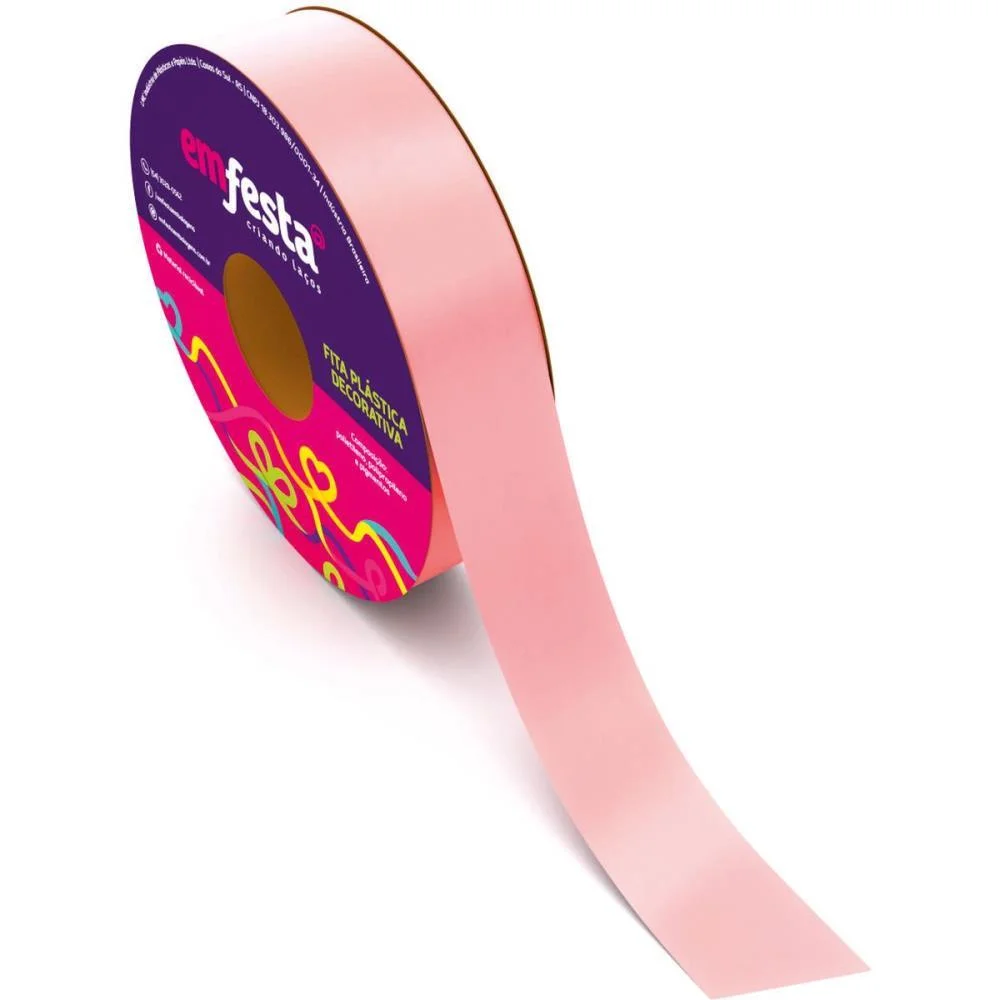 Fita Poli Lisa 30Mmx50M.candy Colors Sortida Emfesta (Pct.c/05) - imagem 7