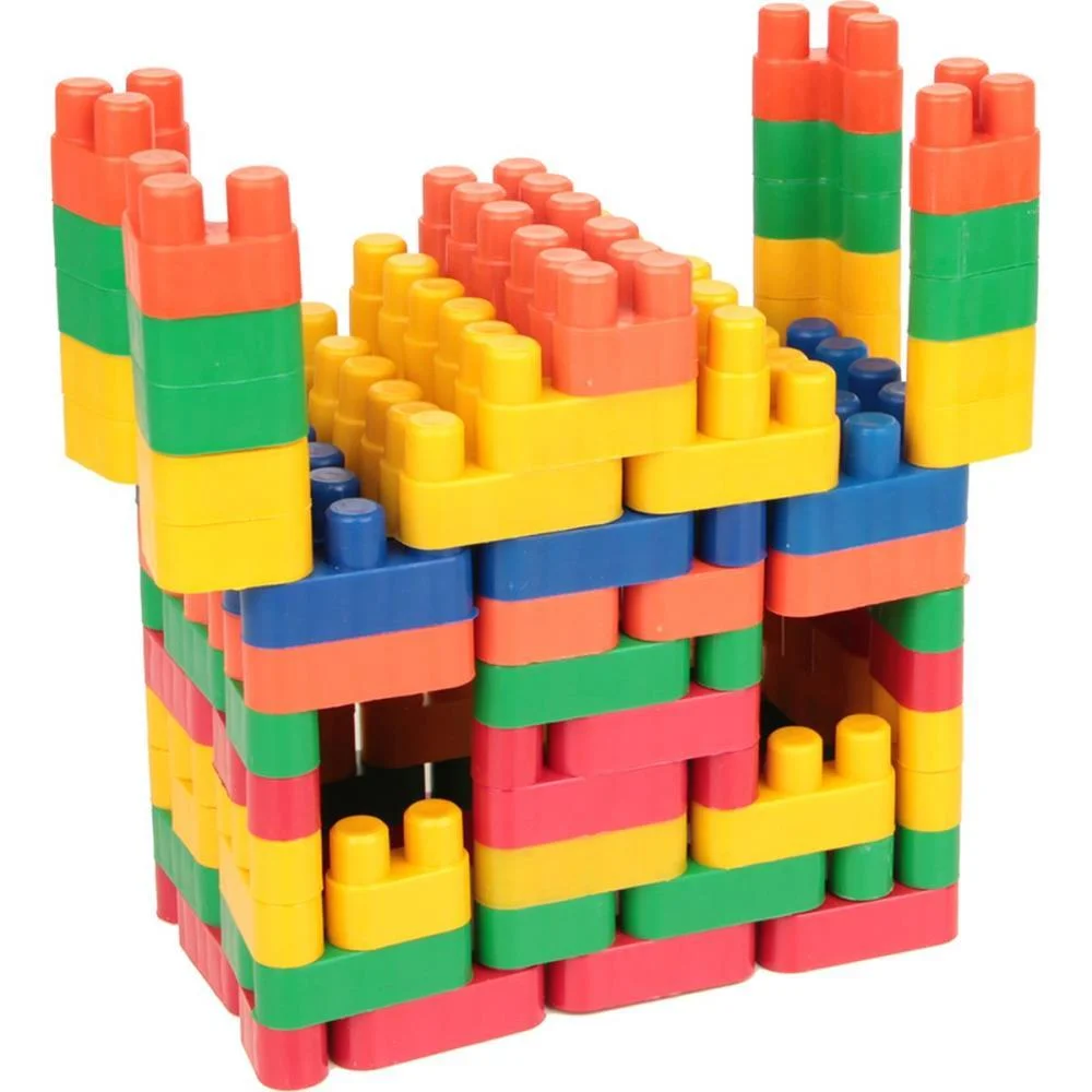 Brinquedo Para Montar Conectando Formas 150Pcs Carlu - imagem 5
