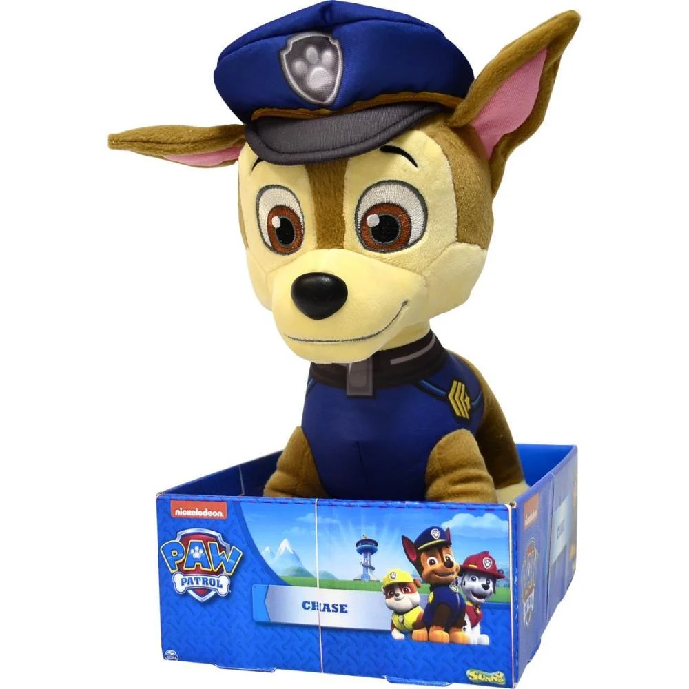 Pelucia Patrulha Canina Chase 30Cm Sunny