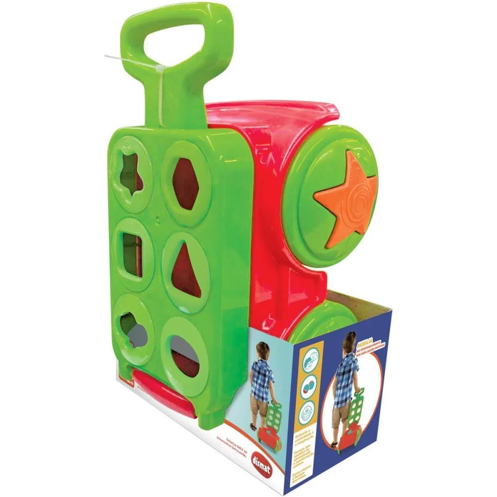 Brinquedo Educativo Amicaozinho Pedagogico 7Pcs Dismat - imagem 2