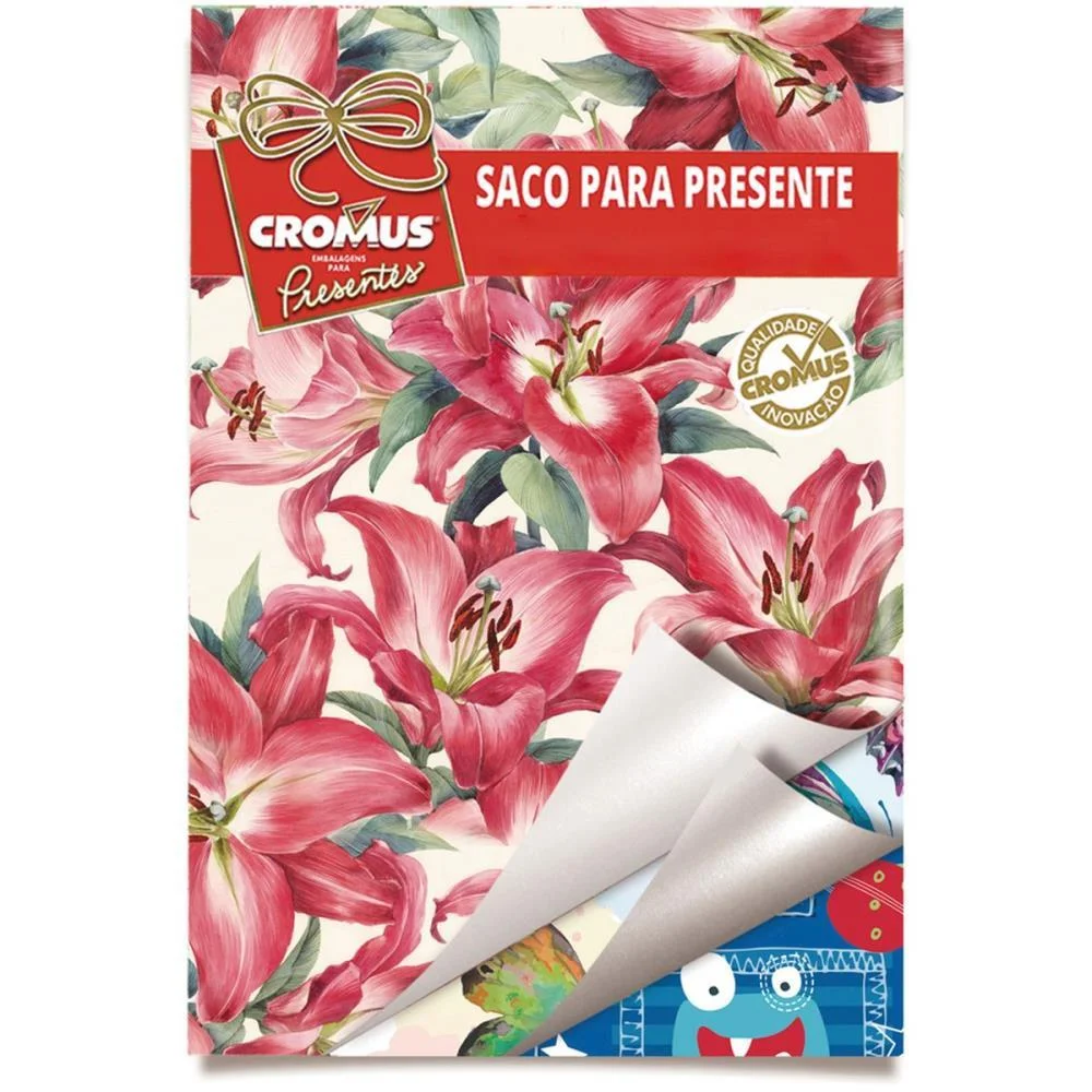 Saco Metalizado 25X37Cm Mix Sortidos Cromus (Pct.c/50) - imagem 2