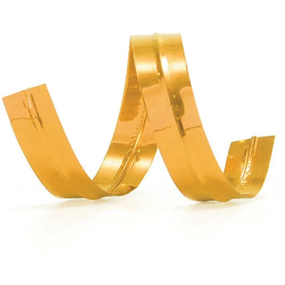 Fecho Metalico Dourado 7Mmx30Cm. Cromus C/ 100 Unidades - imagem 2