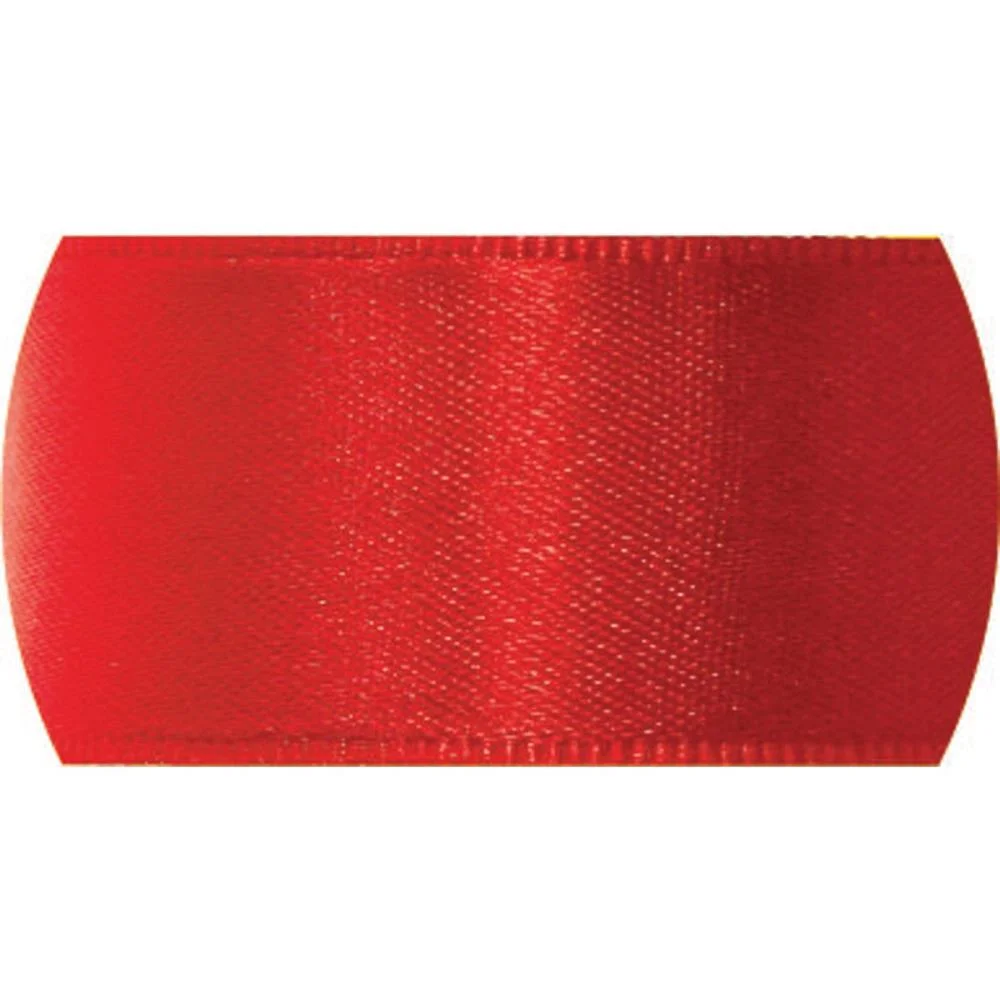 Fita De Cetim 07Mm 10M. Vermelho 209 Fitas Progresso - imagem 2