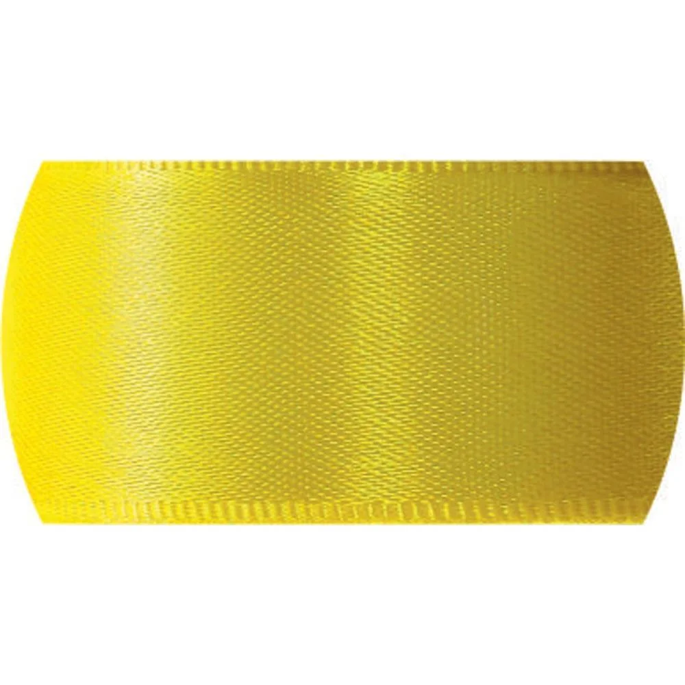 Fita De Cetim 38Mm 10M. Amarelo Gema 763 Fitas Progresso - imagem 3