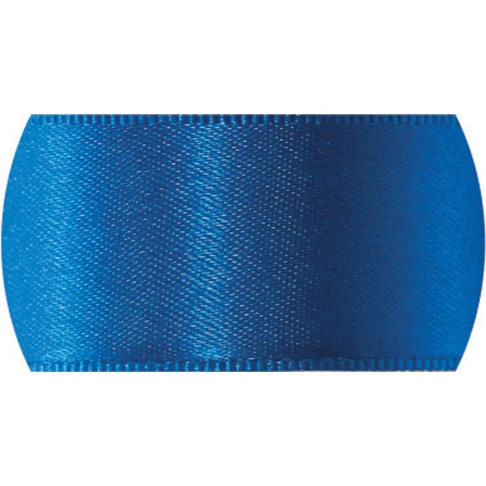 Fita De Cetim 07Mm 10M. Azul Royal 214 Fitas Progresso - imagem 2