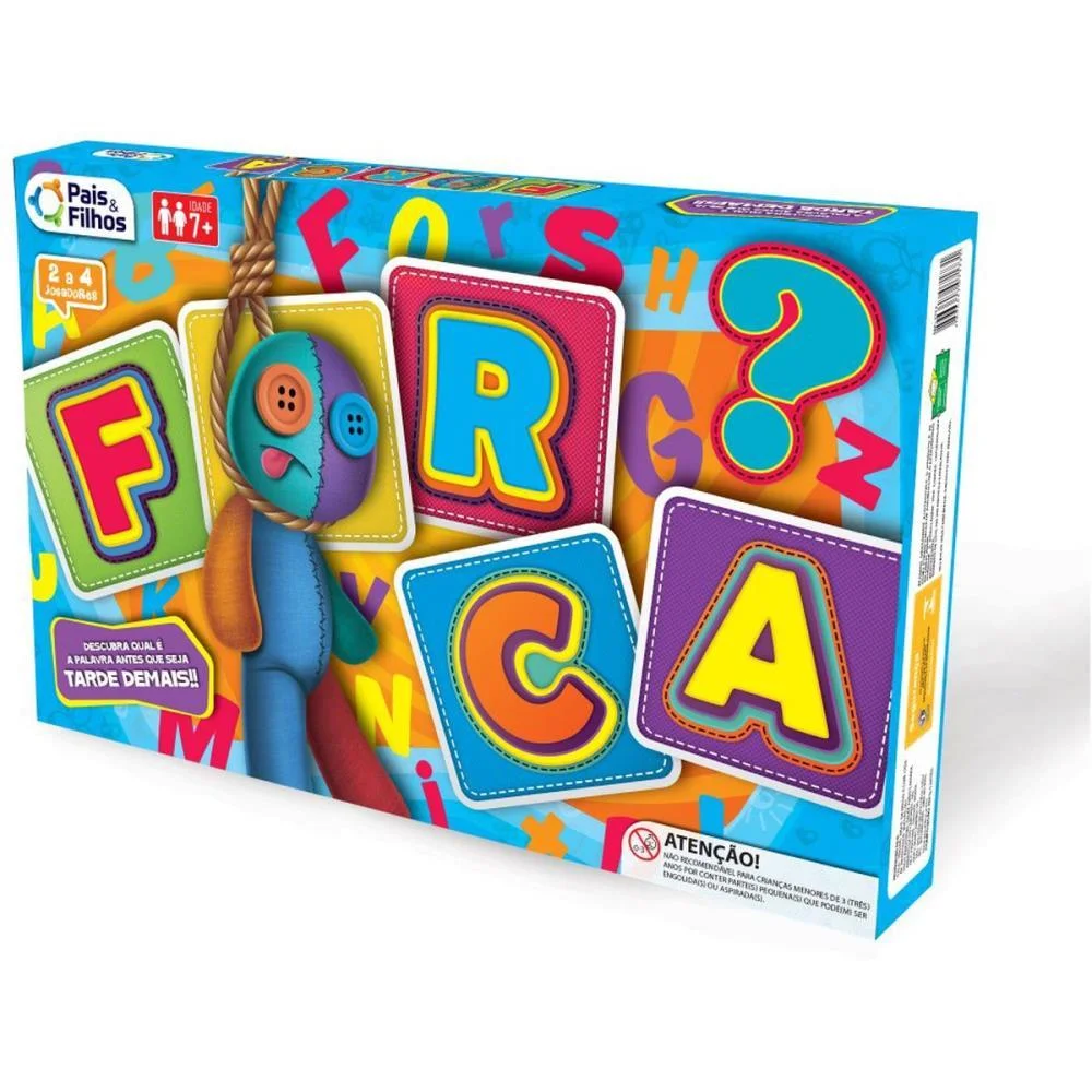 Jogo Diverso Forca Pais E Filhos - imagem 4