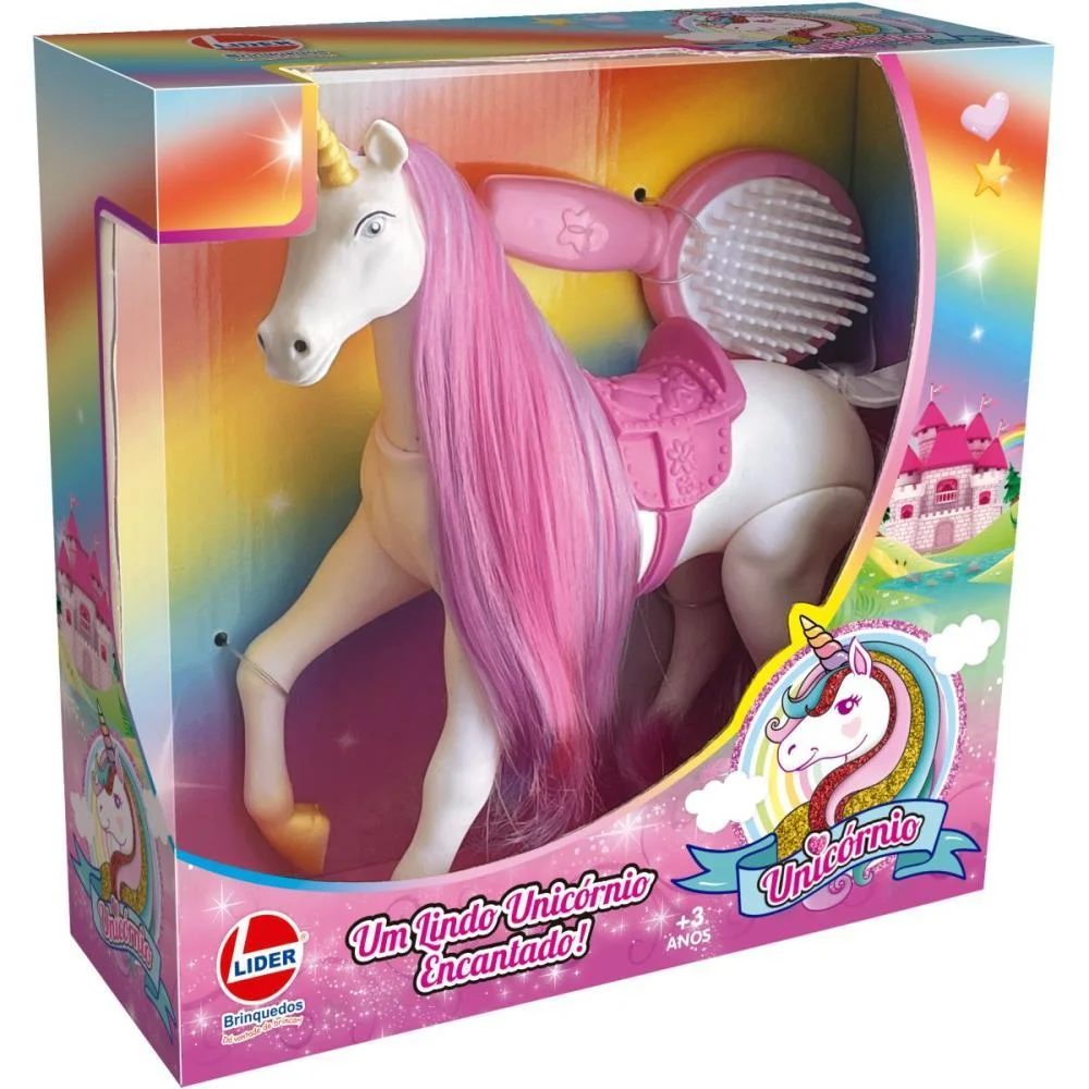Boneco E Personagem Unicornio 27Cm Lider - imagem 3